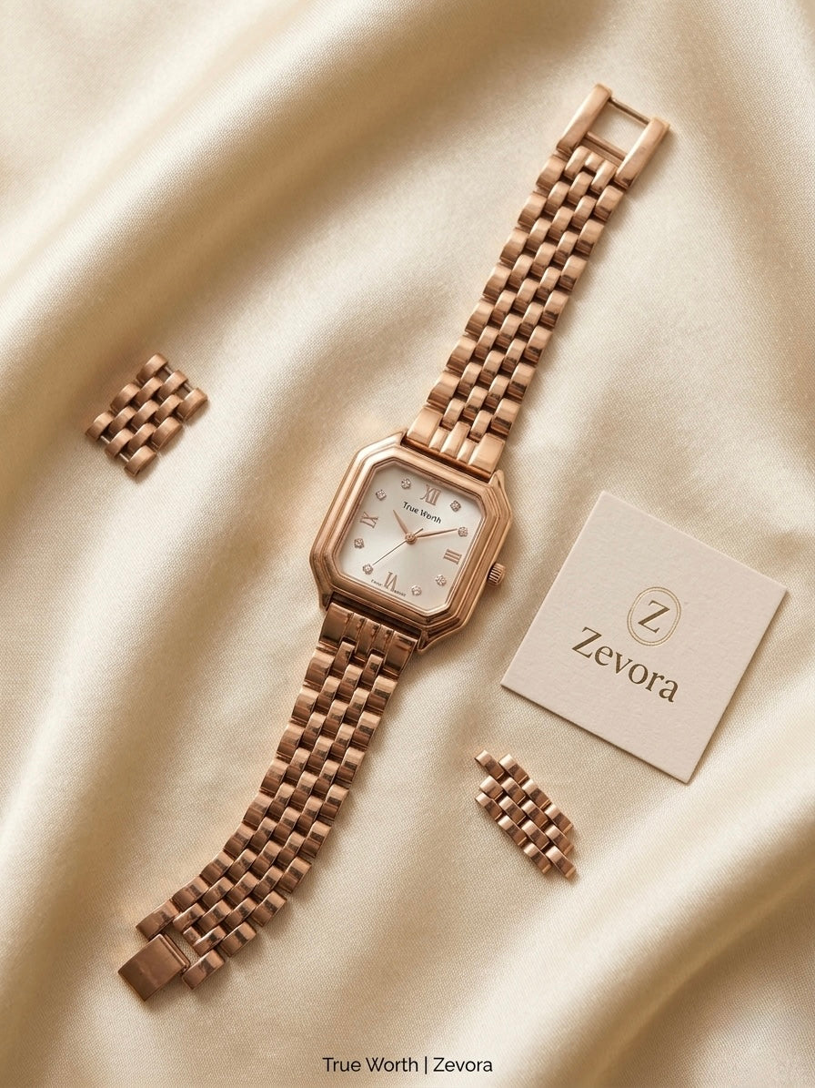 True Worth Rose Luxe Watch